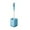 Light blue, variant on Yaoyar Toilet Brush, Toilet Brush and Holder Set, Bristles Toilet Bowl Brush Head with Ventilated Holder, Wall Mounted Compact Toilet Brush Set for Bathroom Deep Cleaning