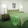 thumbnail image 4 of Fluffy Green Avocado Toast Throw Blanket for Bed Couch Sofa Chair, Cute Personalized Gift for Family Friends (Kids /small50x60 Inches), 4 of 6