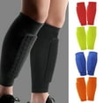 thumbnail image 3 of Dbuoem Soccer Shin Guards for Youth Adult Calf Compression Sleeve with Honeycomb Pads Protective Gear for Football Soccer, 3 of 8