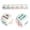 2Pcs, variant on 2Pcs Drinking Game Dice with Alphabet Lettering, Colorful Square Dice for Adult Party Games, Creative Decision Maker, Entertainment Accessory, 2Pcs