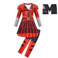 thumbnail image 3 of Disfraz de Kylie Cantrall para Halloween de D-Descendants 4, disfraz de Cosplay rojo de The Rise of Red Wonderland, herederos de Starlight, peluca elegante de Chloe, 3 of 5