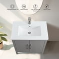 thumbnail image 6 of Vanity Art 30” Single Sink Bathroom Vanity Cabinet with Ceramic Countertop, 6 of 12