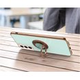 thumbnail image 3 of case for Galaxy S21 Plus Ring Holder Case Glitter Sparkle Plating Case for Women Girls 360 Rotation Kickstand Support Car Mount Shockproof Bumper TPU Cover Case for Samsung Galaxy S21 Plus 6.7"-Green, 3 of 7