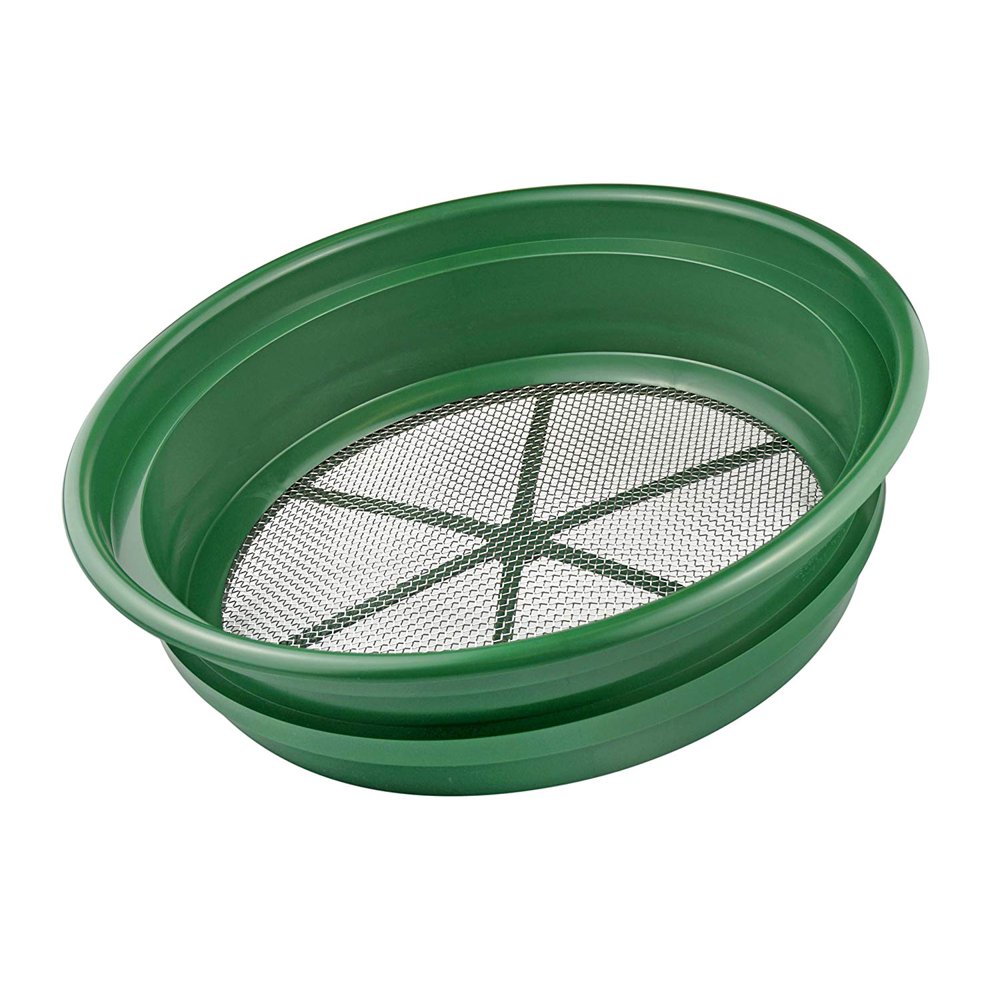 Se Gp218 Patented 131/4" Stackable Sifting Pan, 1/8” Mesh Screen