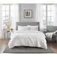 Mainstays Fluffy Faux Fur 3Piece Super Soft Comforter Set, Full/Queen