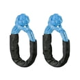 thumbnail image 1 of 2pcs Soft Shackle Rope Synthetic Off Road Towing ATV Winch Recovery Accessories With Protective Sleeve Strap Trailer Portable ,Easy to Carry, 1 of 7