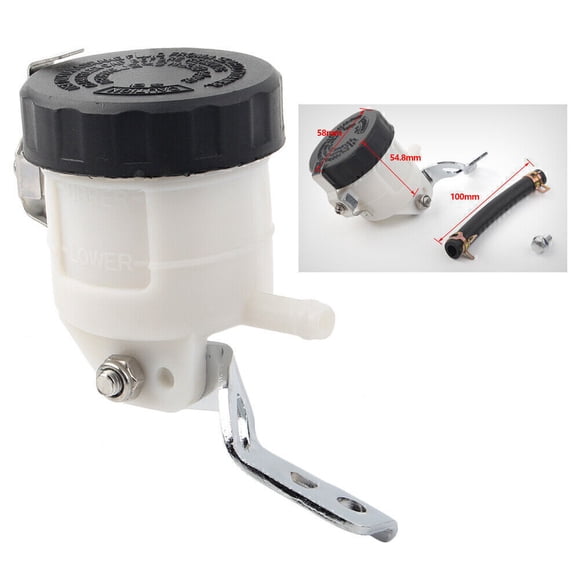 Pour Suzuki SV650 SV1000 GSX-R750 DH 1 x Réservoir de Liquide de Frein avec Support