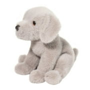 Douglas Argento Silver Lab Pup Plush Toy Stuffed Animal Labrador Retriever Gray 9 Puppy