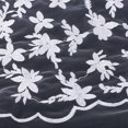 thumbnail image 3 of Tela de encaje bordado de guipur Vintage de 0,5/1 yarda para vestido de novia DIY de 53 "de ancho 0.5 yardas Zulema Tela del cordón del bordado, 3 of 8