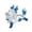blue, variant on TISHITA Glass Dragon Figurine Animal Sculpture Art Decorative Collectible Figurines Standing Dragon Statue for Table Home Decor Gifts blue