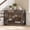 Gray, variant on Magic Union 48" Corner Cat Litter Box Enclosure Furniture with Storage Shelves, Multi-Purpose Wooden Cat Cabinet TV Stand with Acrylic Door & Climbing Ladder, Space-Saving Indoor Cat House End Table