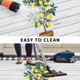 thumbnail image 5 of Summer Lemon Outdoor Rug for Patio/Deck/Porch, Non-Slip Large Area Rug 4 x 6 Ft, Potted Plant Black Plaid Vintage Wood Indoor Outdoor Rugs Washable Area Rugs, Reversible Camping Rug Carpet Runner, 5 of 8