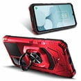 thumbnail image 2 of Nagebee For TCL 40 XE 5G / TCL 40 X 5G Phone Case Screen Protector Full-Body Protective [Military-Grade] Magnetic Car Mount Ring Holder Phone Cover (Red), 2 of 6