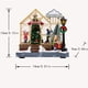 thumbnail image 4 of Bewildely Adorno navideño de casa de madera con luces LED para decoración festiva del hogar. Kits de decoración para fiestas, 4 of 6