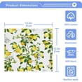 thumbnail image 5 of SKYSONIC Lemon Washcloths Set of 6, Highly Absorbent Soft Cotton Fingertip Towels for Bathroom, Kitchen, Gym, Spa, Home Decor 12 x 12 Inch, 5 of 7