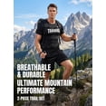 thumbnail image 5 of Men's 2-Piece Athletic Shirt/Shorts Set, Pockets, Quick Dry Breathable Gym Activewear, Running Training Fitness Basketball Football Outdoor Sports, 5 of 10