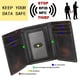 thumbnail image 2 of Billetera triple DK86 de piel de plena flor con bloqueo RFID, 2 of 6