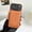 Orange, variant on Allytechgroup Magnetic Case for iPhone 17 Pro, RFID Blocking PU Leather Stand Phone Case with Detachable Cards Holder Compatible with Mag-safe Shockproof Back Cover for Women Men, Orange