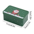 thumbnail image 4 of Cheapark Christmas Tinplate Candy Boxes - Stock Storage Containers for Gifts, Festive Decorative Tins for Holiday Home & Gifting, 4 of 6