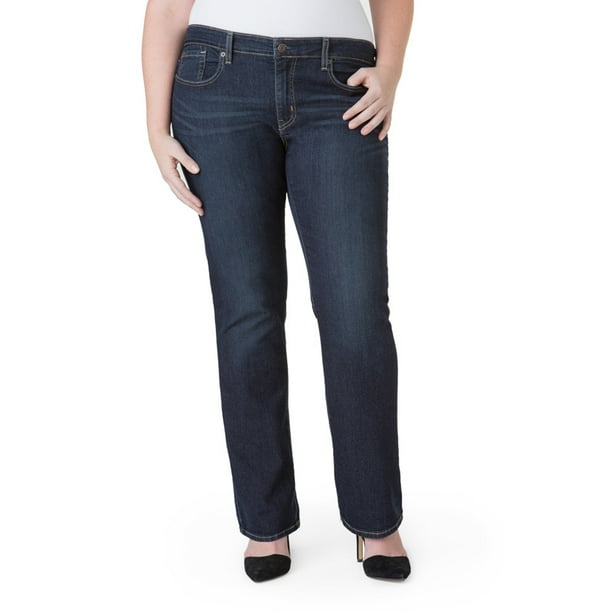 Signature by Levi Strauss & Co. - Women's Plus Modern Bootcut Jeans ...