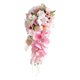 thumbnail image 2 of Ramo de novia, ramo nupcial para la novia, damas de honor, decoración floral, arreglo floral artificial para , aniversario., 2 of 8