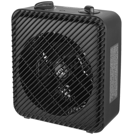Pelonis 1500W 3-Speed Electric Fan-Forced Space Heater Black New PSH08F1ABB