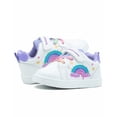 thumbnail image 3 of Tenis Bubble Gummers Comic Girl Para Niña Arcoíris Blanco/Lila blanco 15, 3 of 7
