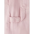 thumbnail image 2 of The Children's Place Girls Elastic Waist Garment Dyed Baggy Fit Utility Jeans, Sizes 4-16, 2 of 4