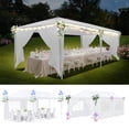 thumbnail image 5 of HOTEEL Party Tent 10x20 Canopy Tents for Parties with 6 Removable Sidewalls, Waterproof Outdoor Tent for Weddings and Events, 5 of 10