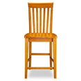 thumbnail image 3 of Leo & Lacey Tabouret de Bar en Latte de Caramel (Lot de 2), 3 of 5