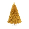 thumbnail image 3 of Árbol de Navidad artificial Macarena decoración navideña con soporte de hierro color dorado ligero 15 metros, 3 of 8