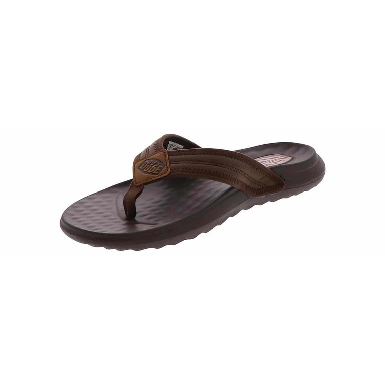 Heydude Tan Sandals with Adjustable Straps Men Size 11 Hey Dude Mens Carson Sandal Sport Mode Tan Brown 13 | eBay main image 4