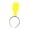 Yellow 3#, variant on Red Arrow Headband Halloween Party Funny Trick Props Hair Band Arrow Symbol Decoration Versatile Hair Accessories