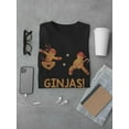 thumbnail image 3 of GOSMITH Ginjas! T-Shirt Men - Male 3X-Large 3xl, 3 of 4