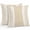 Beige, Cream, White, variant on Lumbar Pillow Covers 20x12 Inch Set of 2, Vintage Mint Green Striped Waterproof Outdoor Pillow Covers, Farmhouse Modern Stripes Boho Decorative Cushion Pillowcases for Couch, Sofa, Bed, Garden, Patio