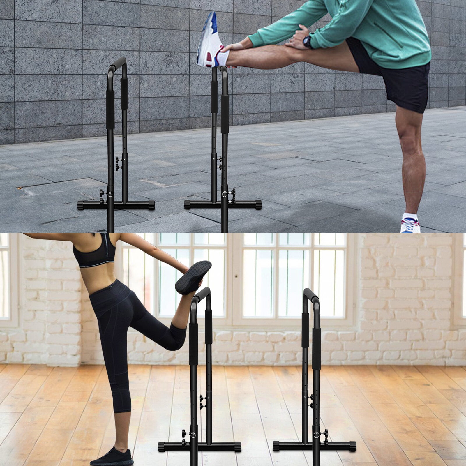 Dumbbell Rack, Home balance frame indoor and outdoor grips protect high-strength structures for durability, Black Weight Rack,Iron Weight Storage Rack, Fitness & Sports Fitness Weight Racks