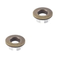 thumbnail image 3 of Advancent Anillo de cubierta de desbordamiento de fregadero Vintage para cocina, orificio para lavabo de Hotel para el hogar, tapa redonda de Bronce 2piezas, 3 of 6