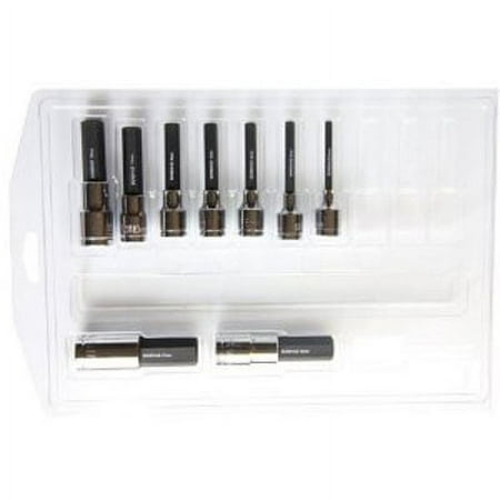 UPC: 0037231432980 | 9 Piece Hex Bit Set W/Sockets Metric