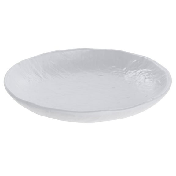 HUBERT® Serving Bowl White Textured Melamine - 11" Dia x 2" H