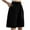Black, variant on zbxnLI Wide Leg Shorts for Women Stretch Smocked High Waisted Cotton Linen Shorts Loose Casual Shorts for Women
