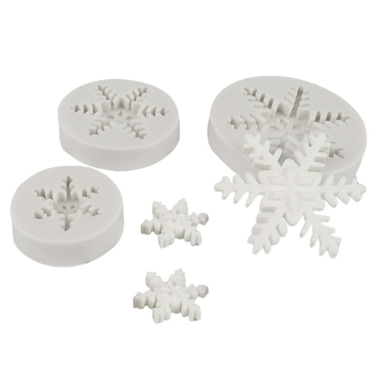 Snowflake Star Silicone Cookie Mold – Artesão Cookie Molds