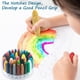 thumbnail image 5 of Lápices De Colores De Plástico Que No Manchan Para Niños, Pintura Al Óleo, Material Escolar, 5 of 8