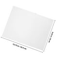 thumbnail image 4 of HINTRMENT Lot de 10 Sac de Rangement Rectangulaire pour Billets Blanc PP pour Organisation Scolaire, 4 of 7