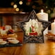 thumbnail image 4 of pstuiky Muñeco de nieve navideño iluminado con pilas incluidas|Luces LED transparentes|Farol colgante para árbol de Navidad|Original accesorio luminoso para fiestas navideñas y decoración del hogar, 4 of 6