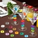 thumbnail image 5 of Yuarrent Reconocedor de copas de vino tinto, 24 piezas, adecuado para discriminador de copas de vino doméstico y profesional Barra de herramientas, 5 of 6