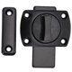 thumbnail image 4 of unbranded Pestillo De Puerta Negro De Zinc Con Rotatorio Para Puertas, Y Armarios, 4 of 8