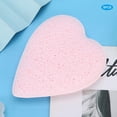 thumbnail image 4 of Poliuretano Hidrófilo, Esponja De Limpieza Facial, Esponja Exfoliante Facial En Forma De Corazón, Uso Duradero Y Duradero Para Mujeres Y Niñas, Limpieza Y Eliminación De, 4 of 7