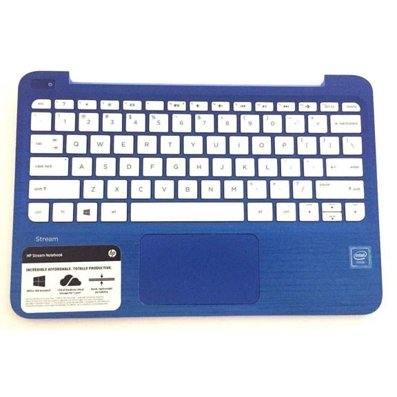 New Genuine Stream 11-R Palmrest Touchpad With Keyboard EAY0H00302A 830778-001