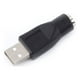 thumbnail image 3 of Adaptador USB A PS/2, 2 Adaptadores USB 2.0 A Macho A P2/2 Hombra Convertidor para PC Teclado Ratón, Soporte de Intercambio en Caliente, Plug and Play, 3 of 7