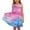 C Multicolor, variant on Auroural Toddler Girls Dresses 3T Toddler Girls Cute Flower Print Sleeveless Straps Dress Casual Dresses with Pocket Tiered Sundress